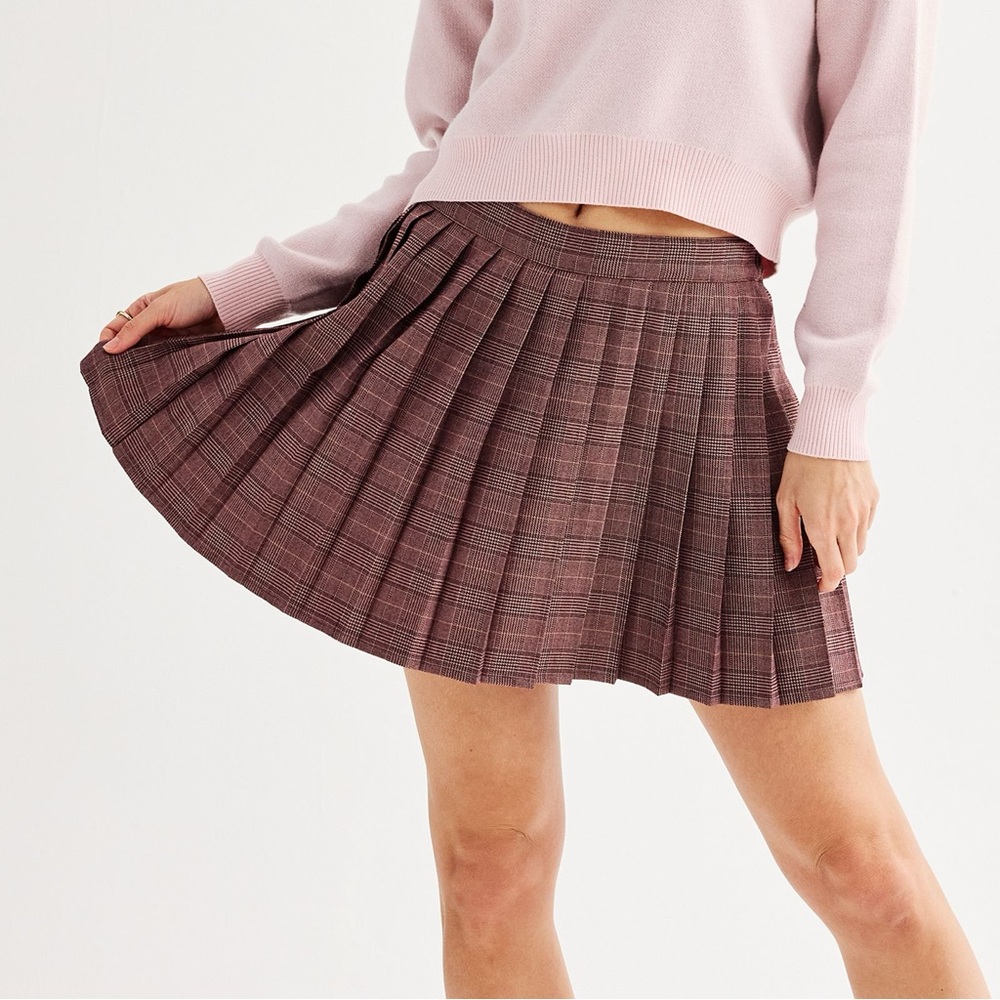 Junior’s Pull On Pleated Skort